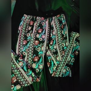 Flower pants boho